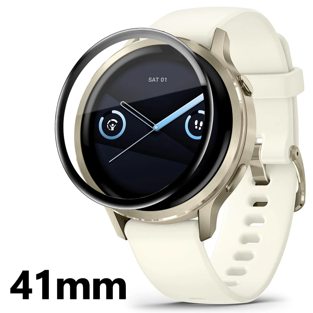 For Garmin Venu 4 Flexible Screen Protectors Anti-scratch HD Clear Case Friendly Protective Films for Garmin Venu 4 41/45mm