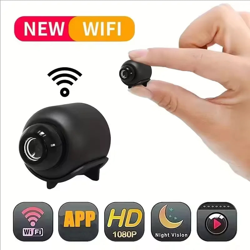 HD 1080P Mini Camera Wireless WiFi Baby Monitor Indoor Safety Security Surveillance Night Vision Camera IP Camera Recorder ﻿