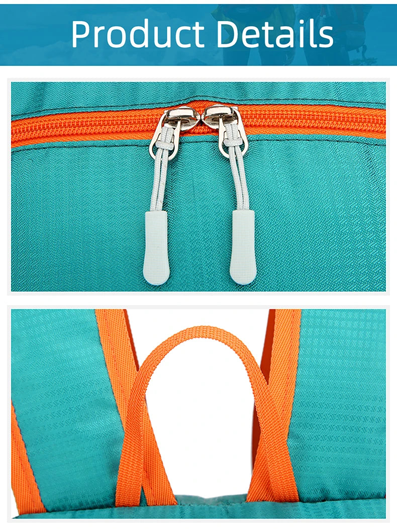 Portable Hiking Backpack Large Capacity Foldable Mountaineering Climbing Bags Durable Waterproof Lightweight Travel Bags