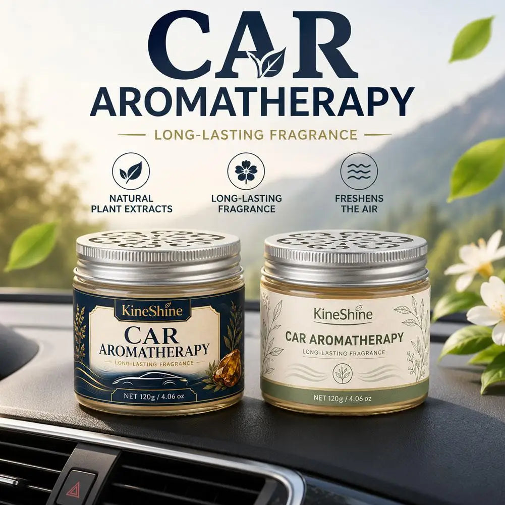 Car Aromatherapy Diffuser Freshener Solid Perfume Car Interior Air Purifier Odor Eliminator Car Accessories