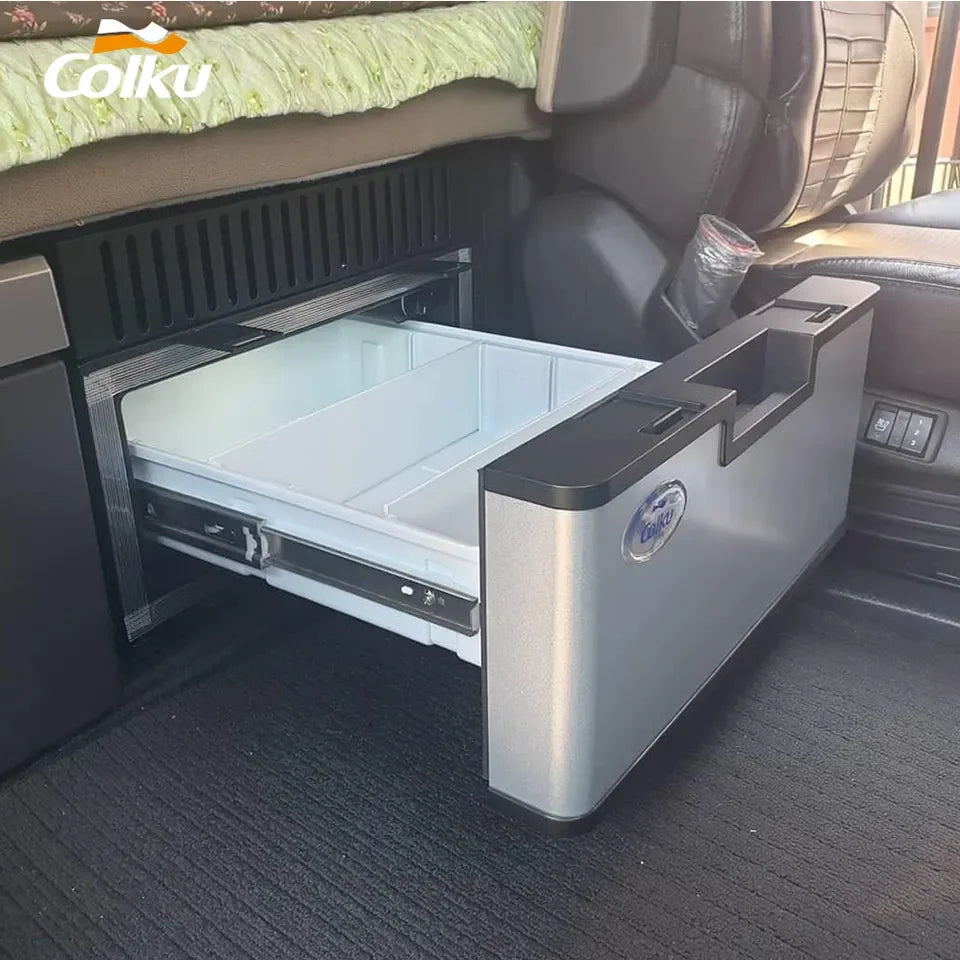 Hot Selling 23L 12V Electric Freezer For Boat Drawer Car Refrigerator With Compressor Drawer Fridge For Truck Suv