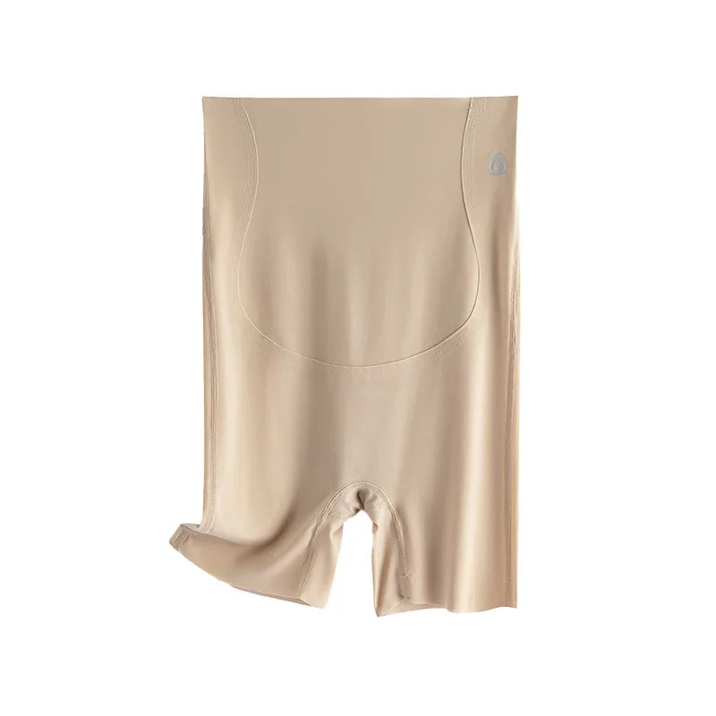 Maternity safety pants spring and summer thin anti-light leggings safety privacy belly support pants