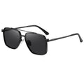 R57638 Polarized Clip Metal Spectacle Frame Casual Spring Hinge Presbyopia Eyeglasses Customizable Prescription Eyeglass