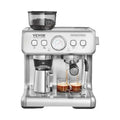 SucceBuy Espresso Machine with Grinder 15 Bar Semi-Automatic Espresso Coffee Maker with Milk Frother Steam Wand - Beauty