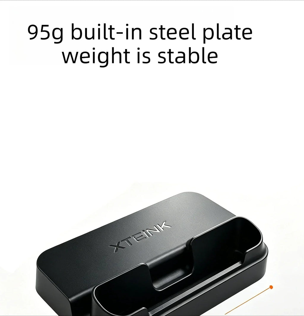 3in1 Charging Stand for XTEINK X3/X4 Pro E-Ink Reader, Desktop Cradle with 65 Degree Tilted Design, Storage Base for Tablet