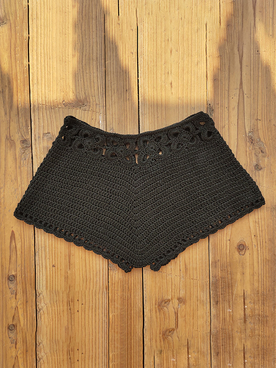 Meihuida Women´s Swim Shorts Hollow Crochet Cutout Bathing Suit Bottoms Drawstring Beach Board Shorts Summer Swim Trunks