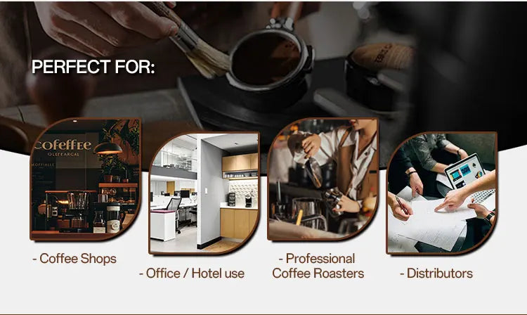 STARSEEKER E55Pro Portable Stainless Steel 55MM Conical Burr Electric Coffee Grinder for Office Home