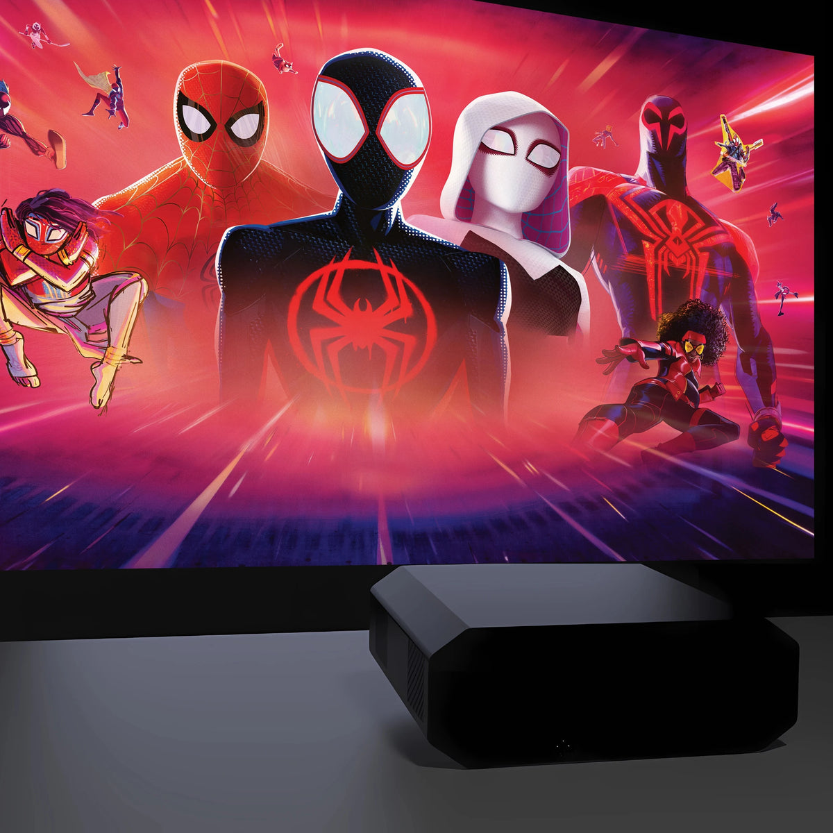 K5000SE Smart Home Theater Projector Full HD 1080P LED with Android 14 OS High Brightness Portable Design for Home Entertainment