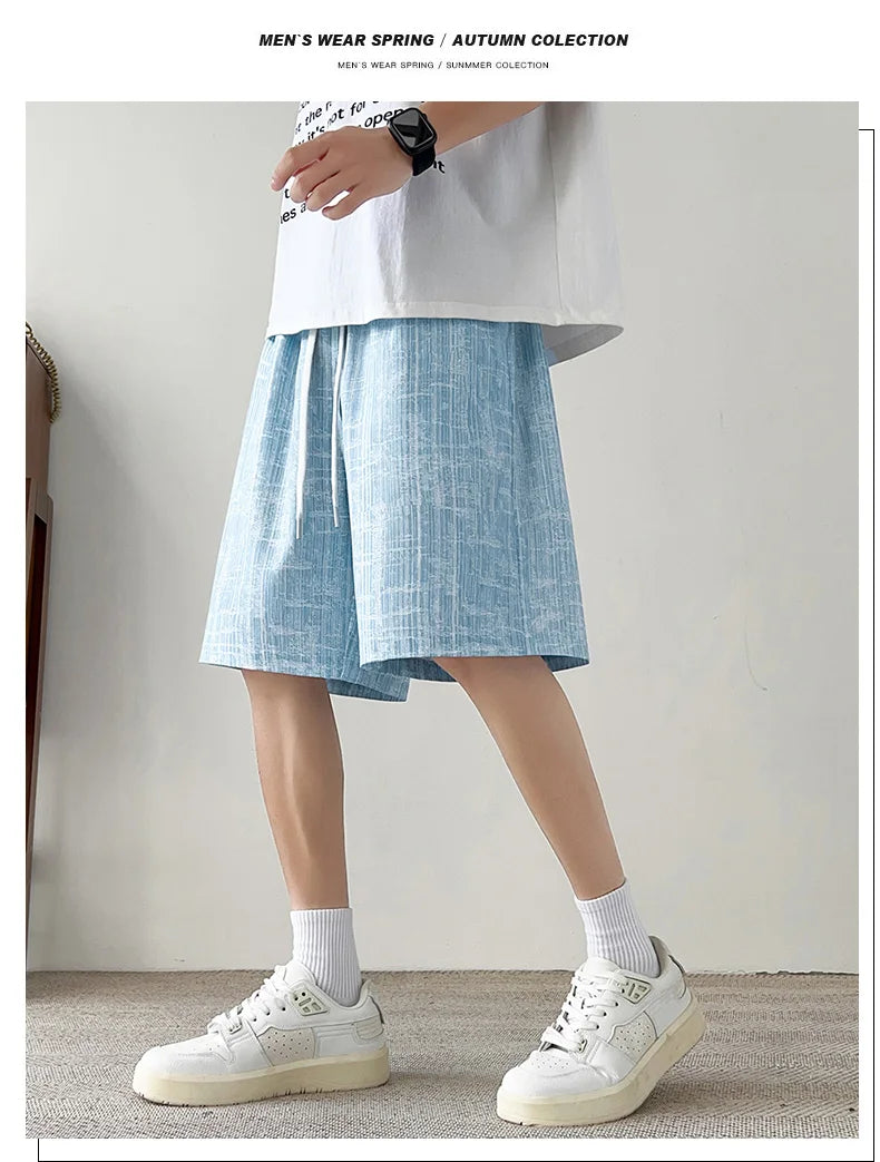 Laege Size 8xl Shorts Men 7xl 6xl 5xl Summer Oversized Sweatpants Sprots Short Pants Printed Streetwear Loose Casual Shorts Male