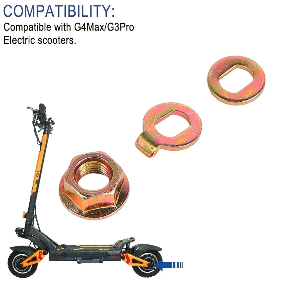 Scooter Motor Screw Washer For Kukirin G2-Max/Master/G3-Pro/G4 Max Electric Scooter Stainless-Steel Gasket Replace Accessories