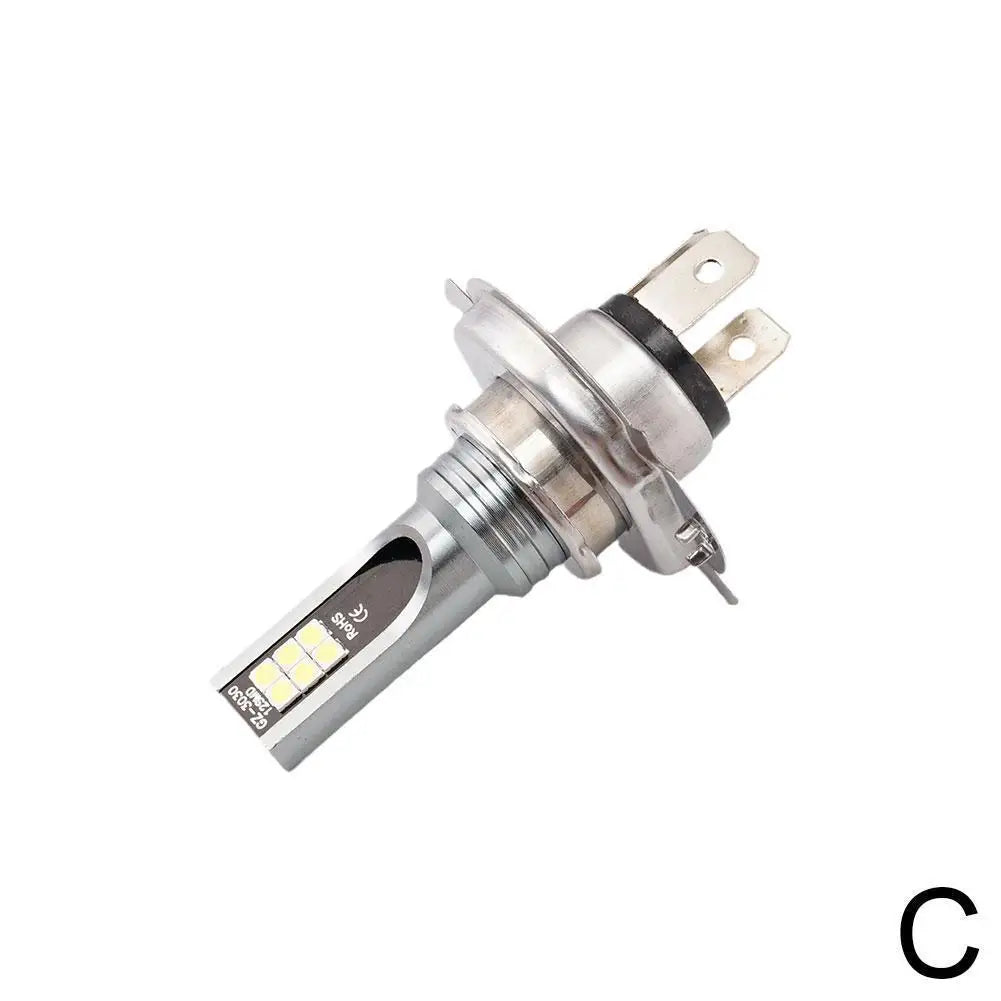 H1/H3/H4/H7/H11 LED Headlight Bulb Beam 12V 12W High Power LED Car Light Headlamp 6000K Auto Headlight Bulbs 12000LM
