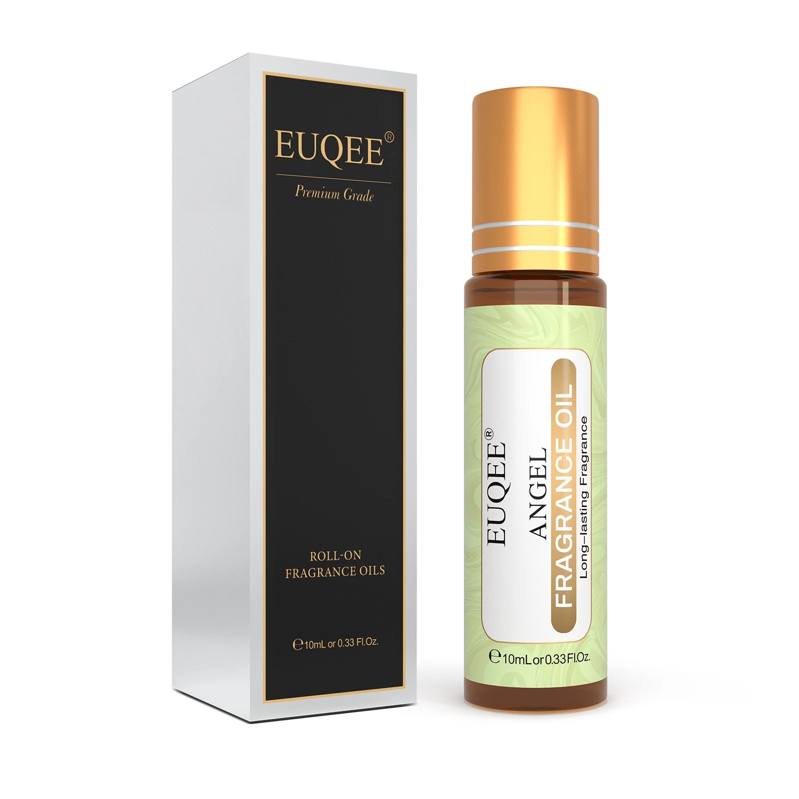 EUQEE 10ml Fragrance Oil Roll-On Long Lasting Scent La Vie Est Belle CHANCE Jadore Cotton Strawberry Mango for Diffuser Burner