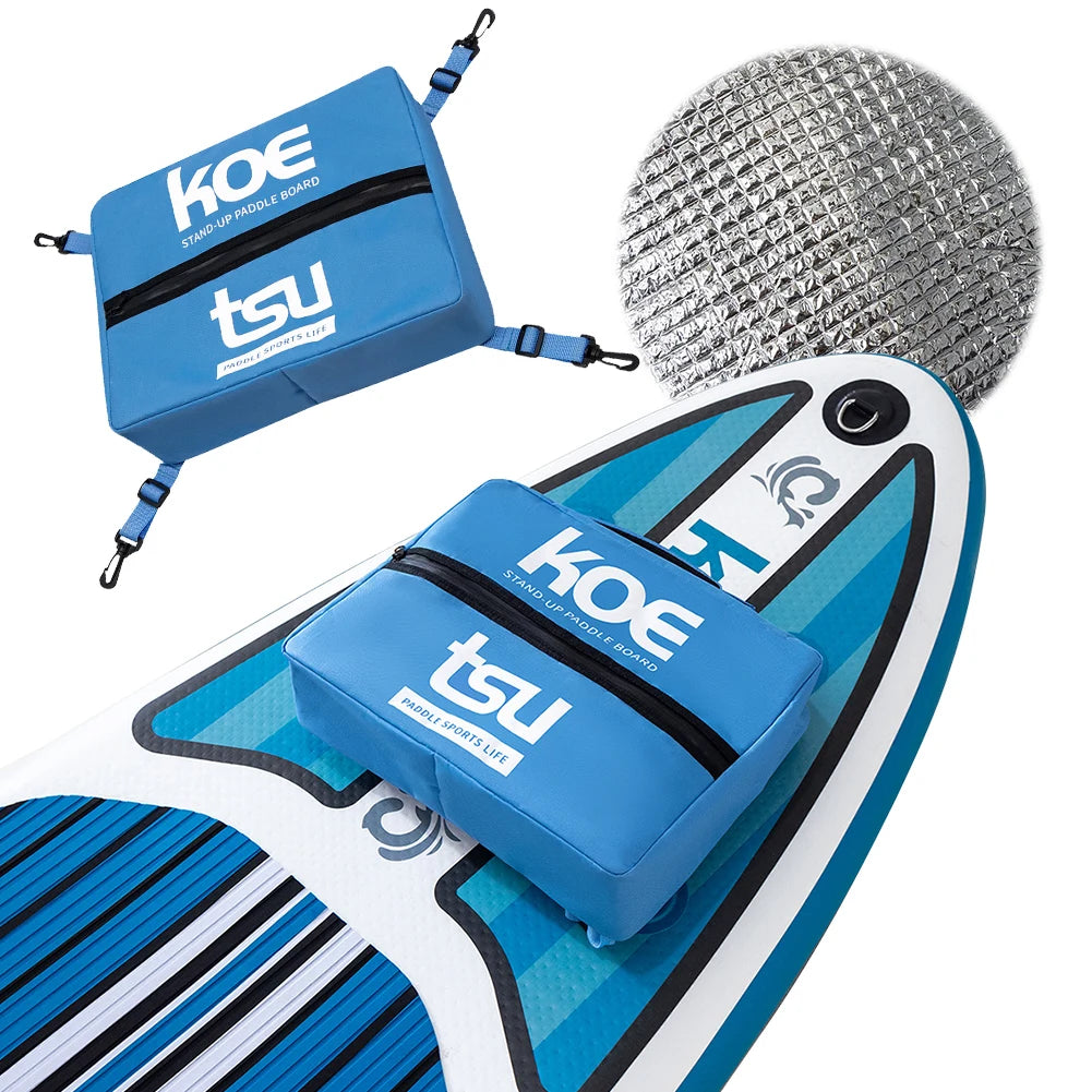 Paddle Board Bag Surf Portable Deck Bag For Kayak Paddle Board Outdoor Surfing Accessories With Adjustable And Fixed