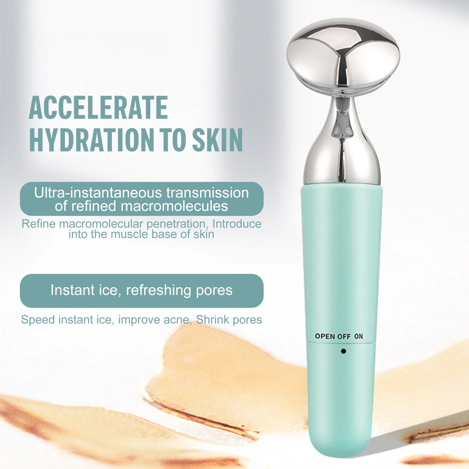 Deep Cleansing Skin Facial Beauty Massager All-around Skin Care Machine Caring For Skin Elasticity And Lines