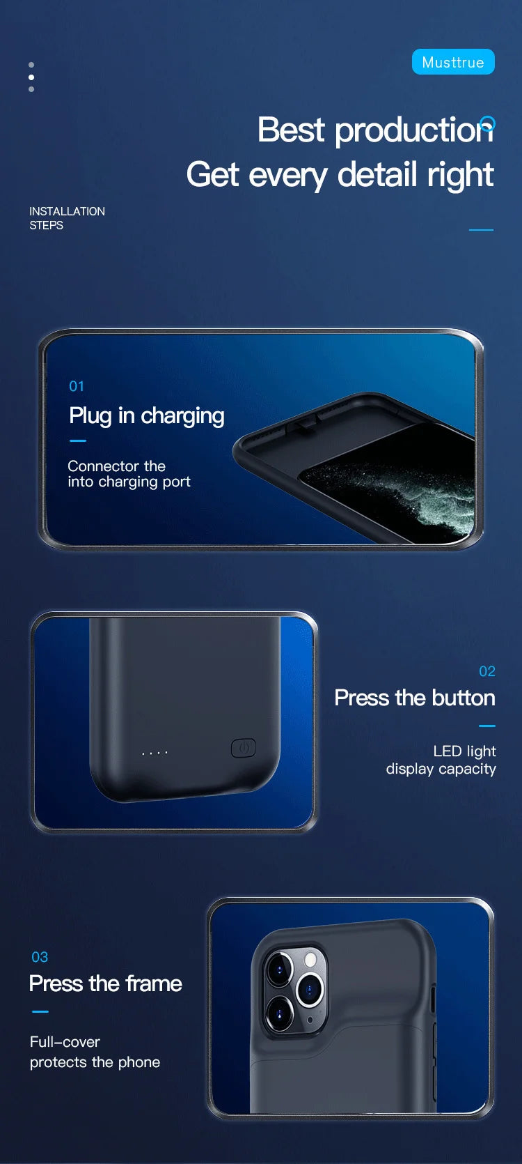 For iphone 14 Pro Max Battery Case For iphone 12 11 Pro Max Smart Power Bank Charger Cover for iPhone XS Max XR 7 8 Plus SE2 SE3