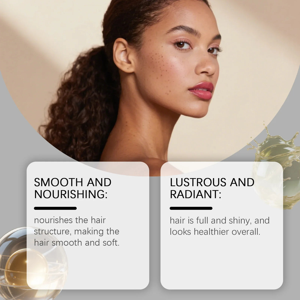 Collagen Hair Mask Gentle Moisturizing Oil Control Enhances Softness Strengthen Hair Roots Repair Damaged Revitalize Hair Care
