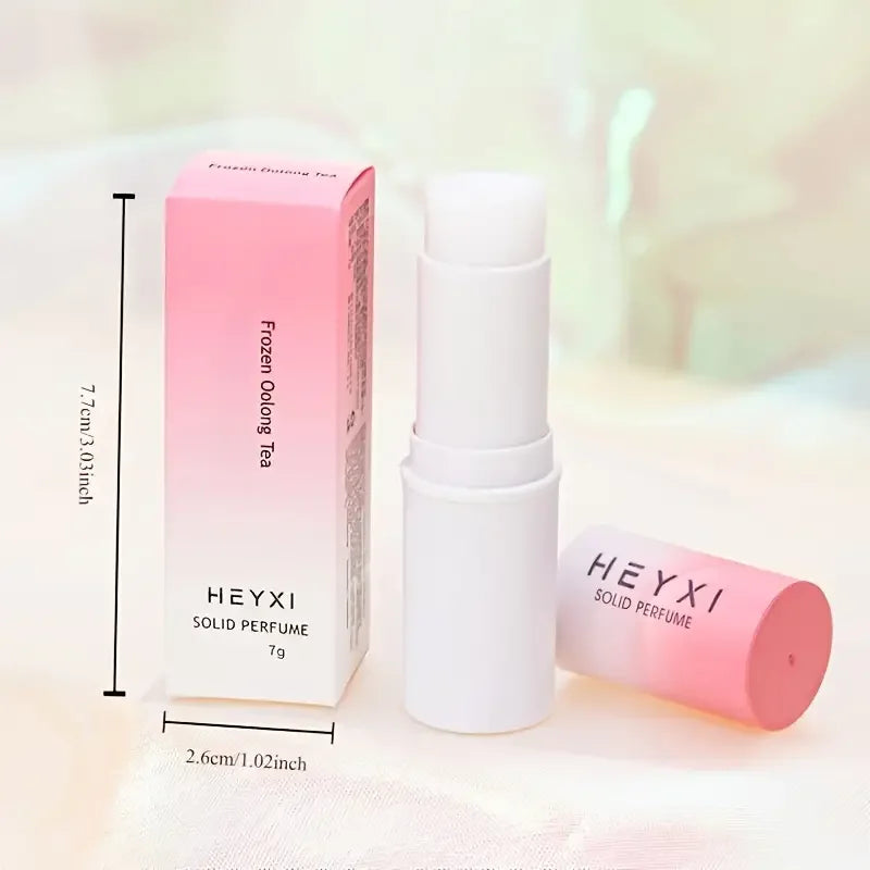 Solid Fragrance Cream, Natural Formula with Long-Lasting Light Fragrance, Mild and Non Irritating/With Plant Squalane