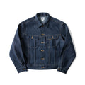 NON STOCK FLYERS Primary Color Left Oblique Anti-shrink Denim 101J Short Denim Jacket Retro Knight Jacket