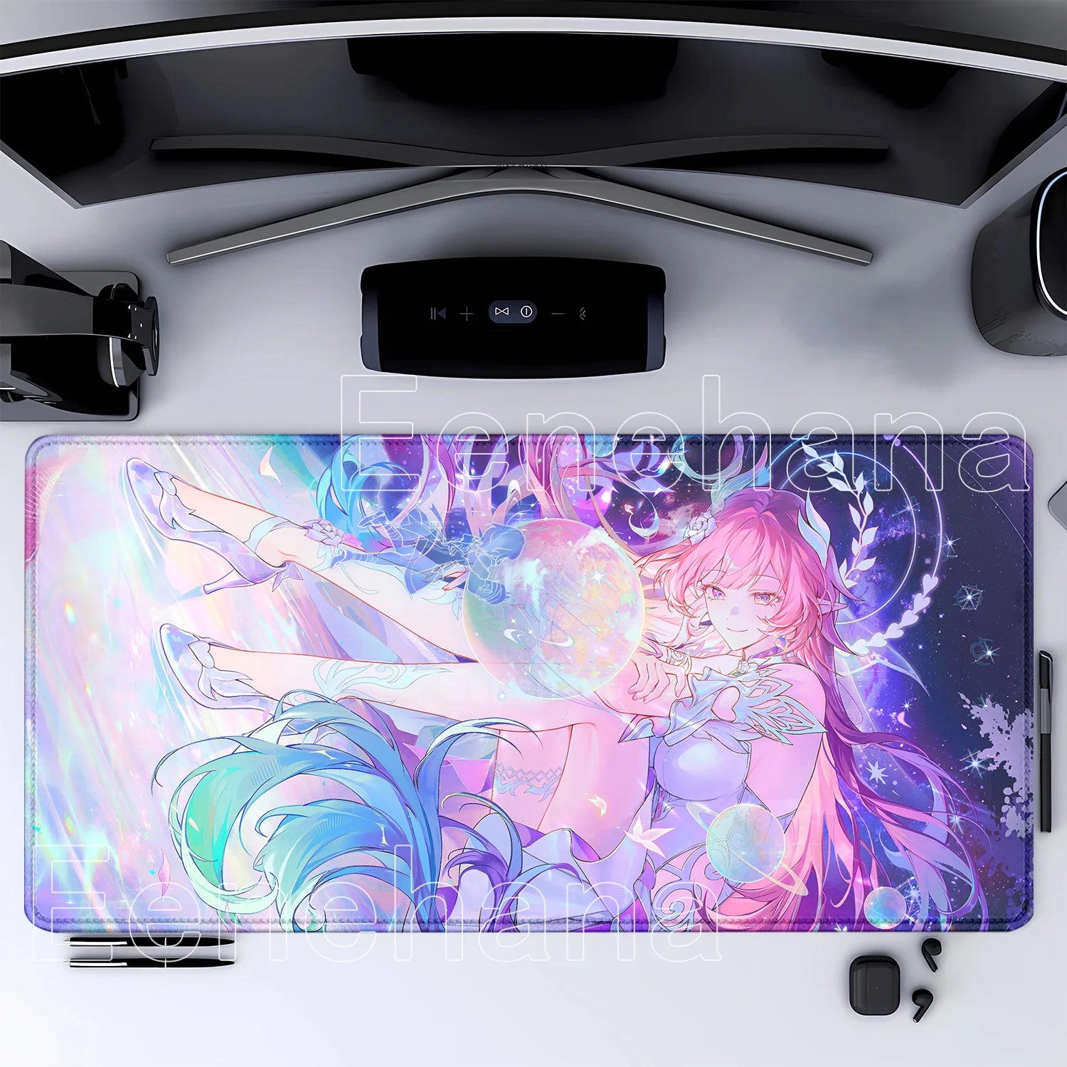 Mouse Pad Honkai Star Rail Cyrene HD printing Pretty Gaming Lock Edge Large Rubber Anime kawaii Mousepad Laptop offices Desk Mat