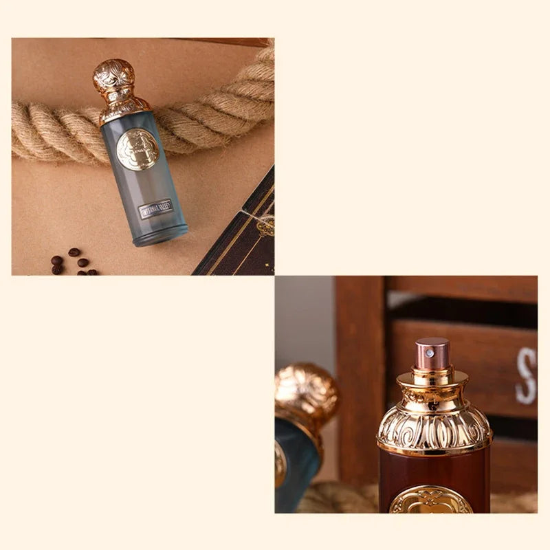 Arab Brand Men's Perfume Floral Fruity Wood Bergamot Ebony Musk Milk Fragrance Lasting Unisex Charming Neutral Eau De Toilette