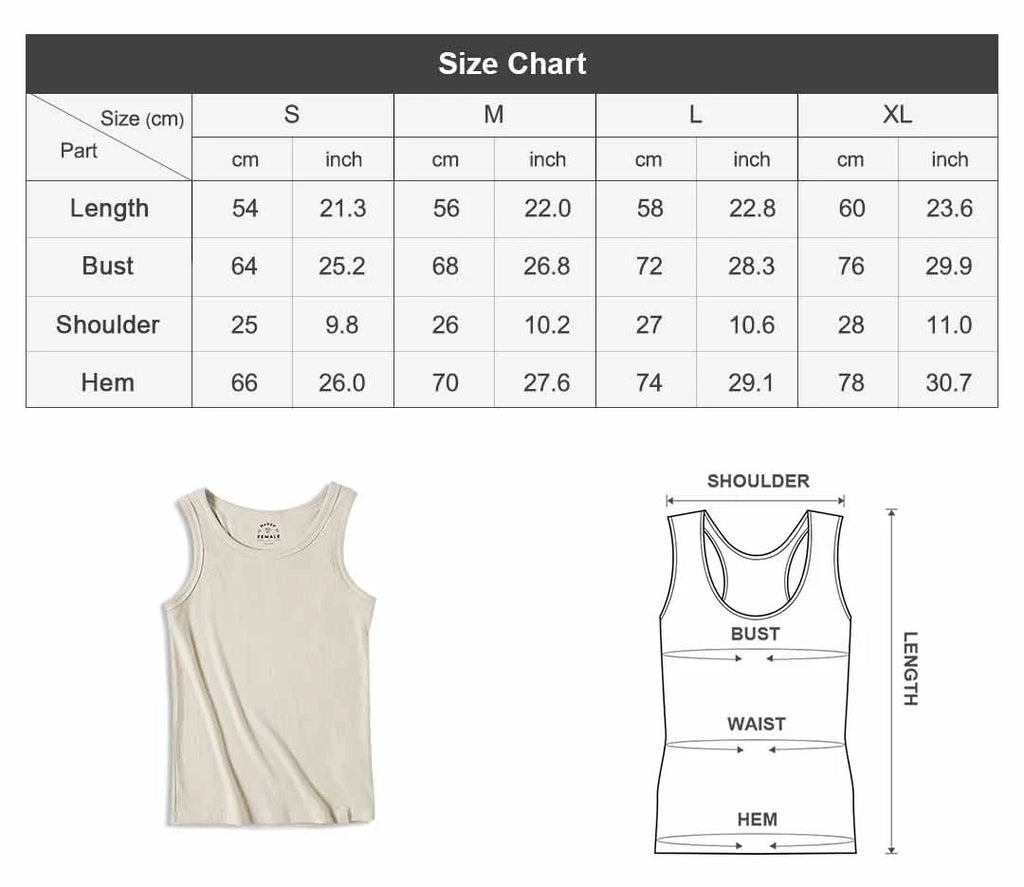 Maden Summer Sleeveless Knitted Tank Tops for Women Solid Color Casual Sports Vest Slim Fit Female Outer Wear Tops