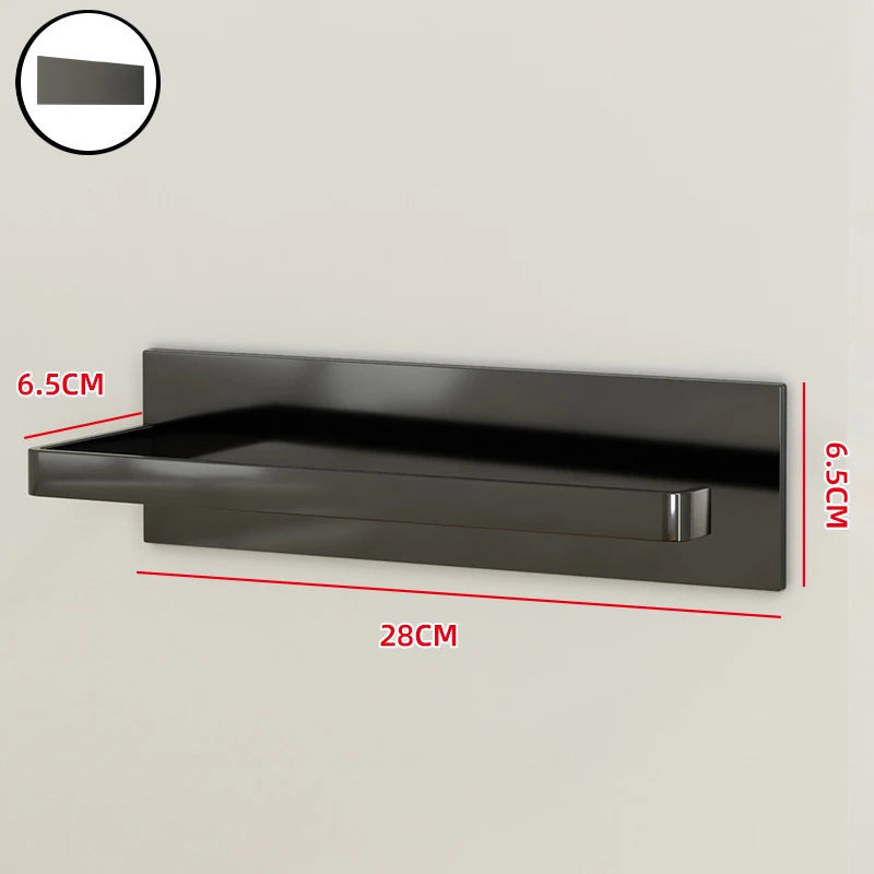 Kitchen Paper Holder, Wall-mounted Refrigerator Magnetic Paper Towel Holder, Side Cabinet For Storing Items, Non-drilling Fresh