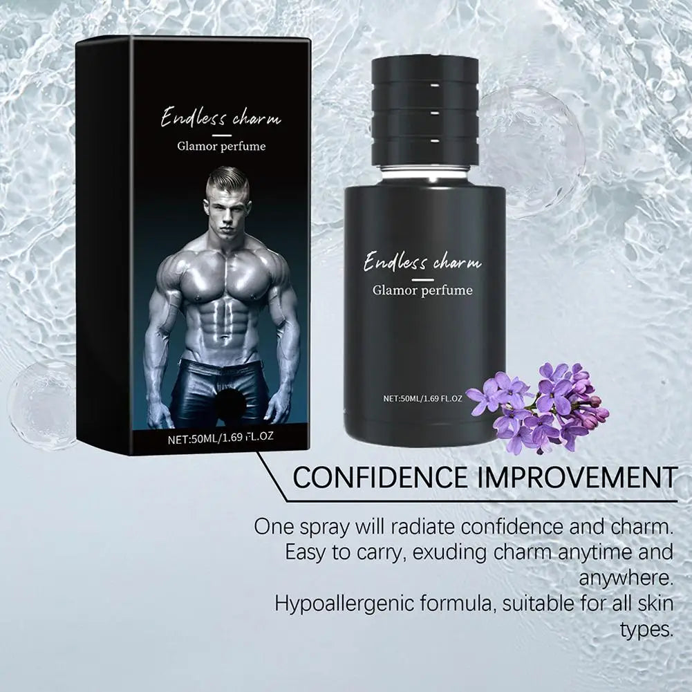 Enhance Attractiveness Men's Body Fragrances Spray Men's Long Lasting Charm Body Fragrance Long Lasting Men's Dating Fragrance