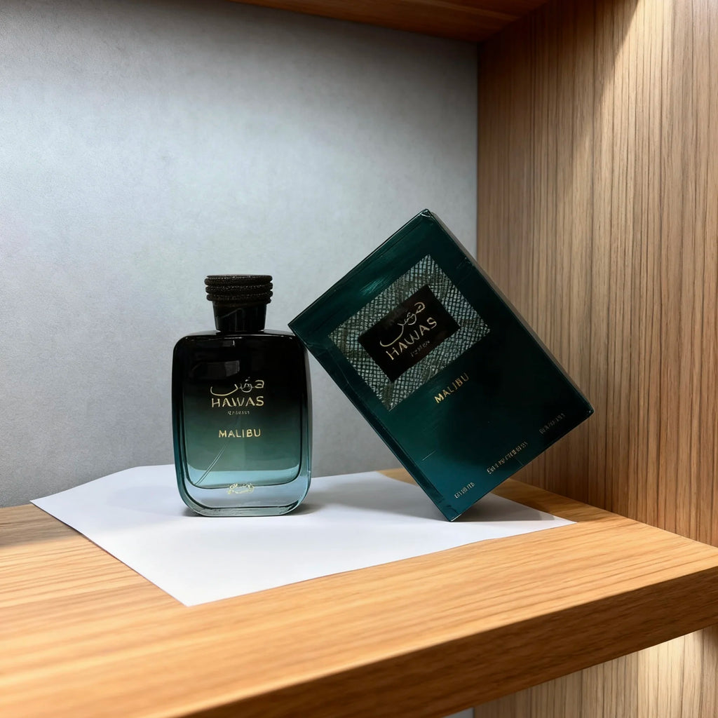 Hawas Malibu Men's EDP Spray 3.38 Oz Edp Spray Perfume Fragrance for Men