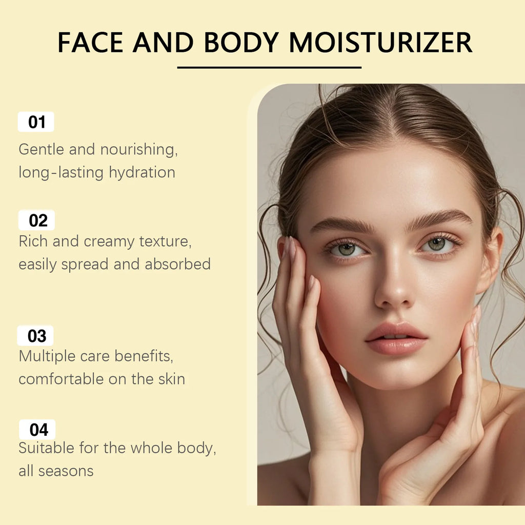 Whipped Beef Tallow Honey Balm Lock Moisture Nourish Repair Facial Skin Enhance Elasticity Soften Rough Skins Face Moisturizer