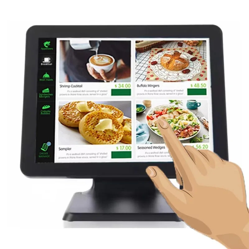 All-in-One Android Windows Cash Register Machine POS System with Cash Drawer And Printer for Restaurant Business