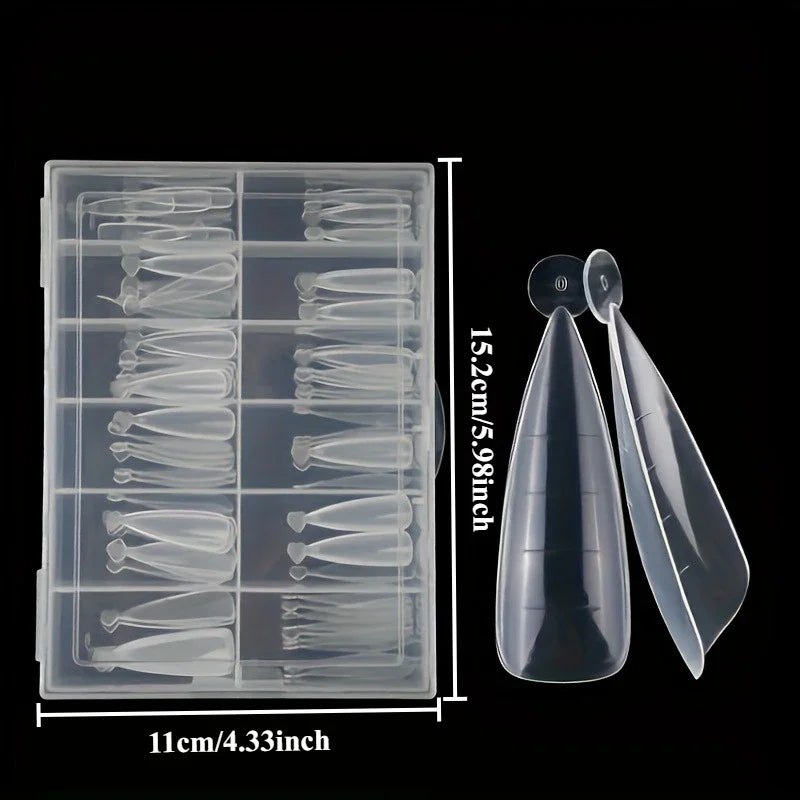 Nail art decals, nail mold- with complete scales and packaging box - is a must-have tool for nail art, salons and home use