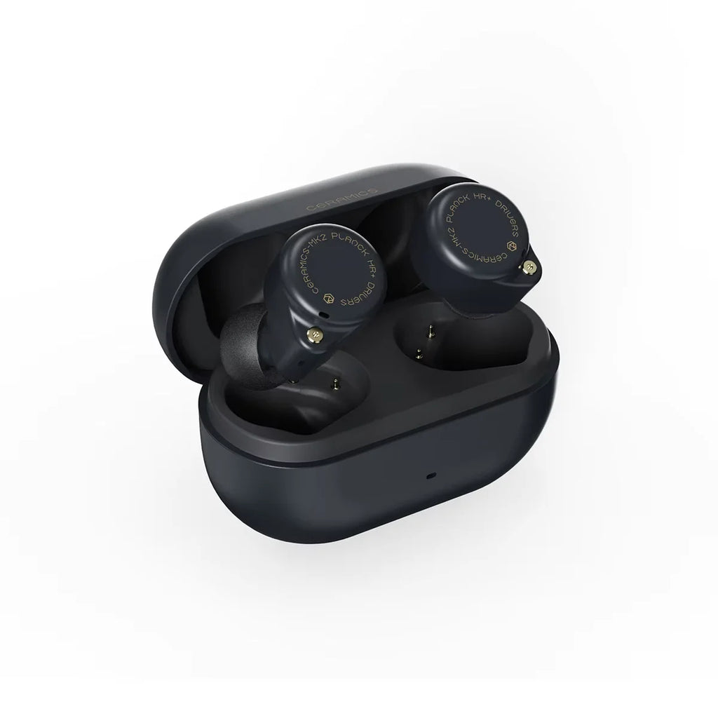 CERAMICS MK2 TWS Earbuds, 40dB ANC, Bluetooth 6.0, Hi-Res LDAC, IPX4 Sweatproof, 45H Playtime, HD Mics, Game Mode, Dual Connect