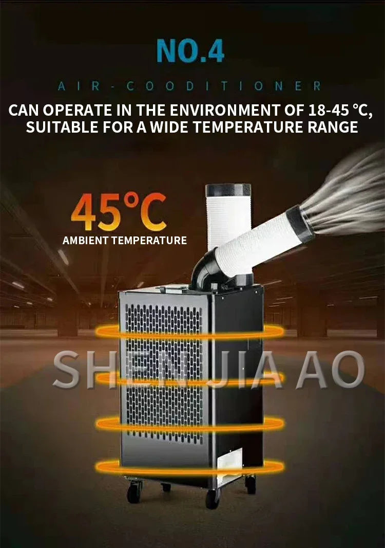 Industrial Air Conditioner Mobile Mobile Air Conditioner Workshop Kitchen Multi-purpose Air Cooler Fast Cooling