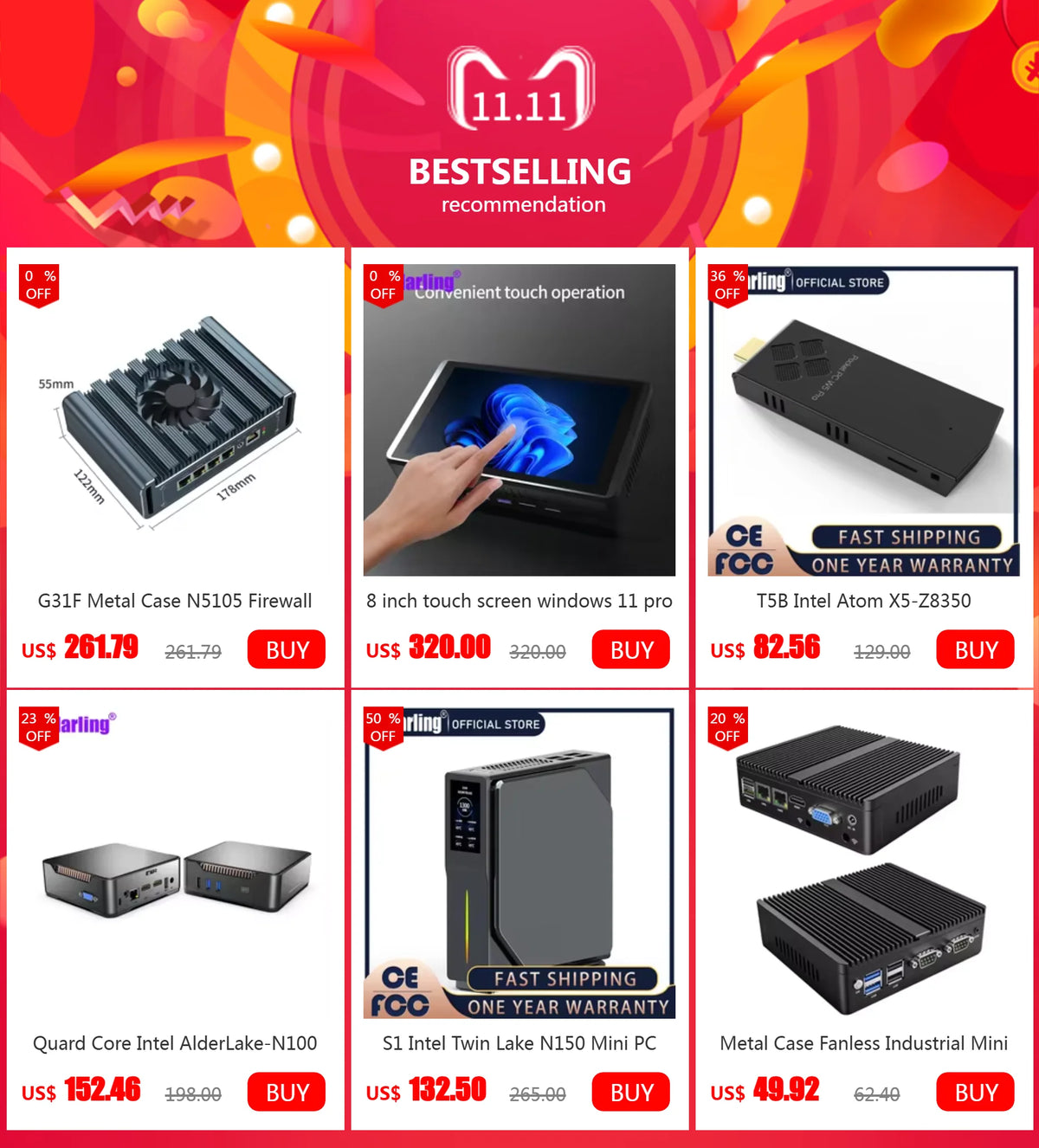 Metal Case Fanless Industrial Mini PC Intel N2840 Desktop Computer Pfsense Mini Server DDR3L Msata SSD 2Lan 2COM VGA HD Display