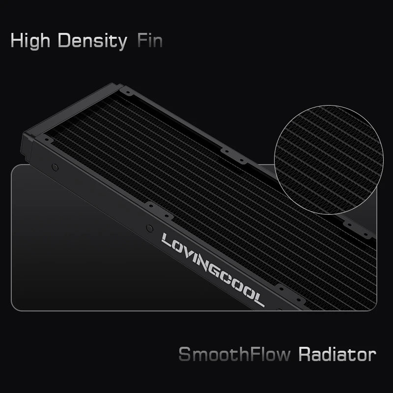 LOVINGCOOL AK-01 AK-03 240mm liquid cooler dynamic digital display screen ARGB PWM integrated water-cooled infinity mirror