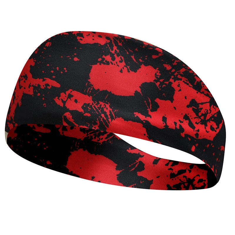 【X】1PCS Fitness Sweating Guide and Anti Sweating Band Running Headband Sports Sweating Absorbing Headband Hair Band