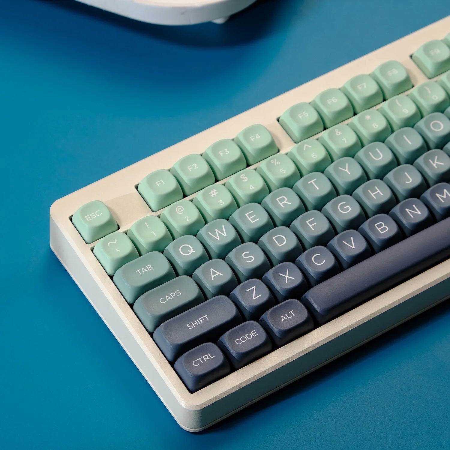 KYOMOT 125 Keys Botanical Garden Keycaps MOA Profile PBT Dye Sub Gradient Keycaps For MX Switches DIY Mechanical Keyboard Gifts