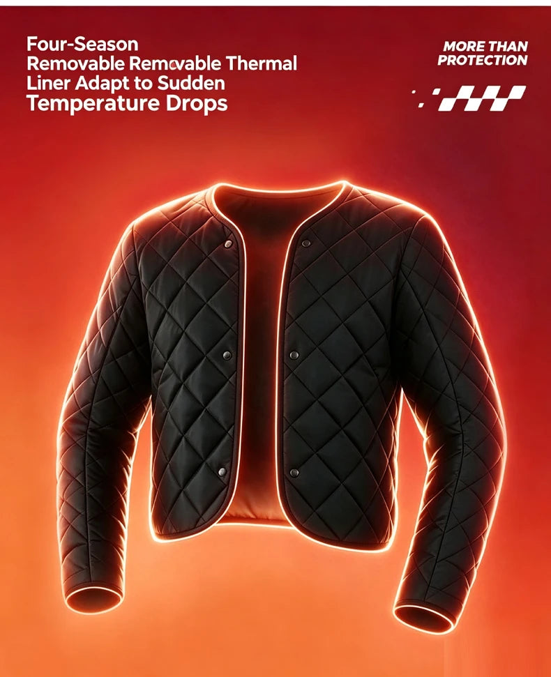 Scoyco Motorcycle Jacket Winter Waterproof Windproof CE1 Anti Fall Detachable Thermal Liner Reflective Motorbike Riding Jacket