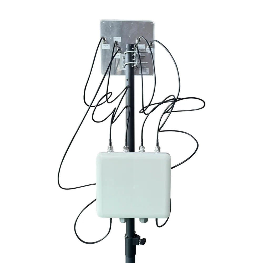 5G Tri-band Outdoor Antenna 4x4 Panel Directional High Gain 23dbi Outdoor Antenna WiFi Access Point