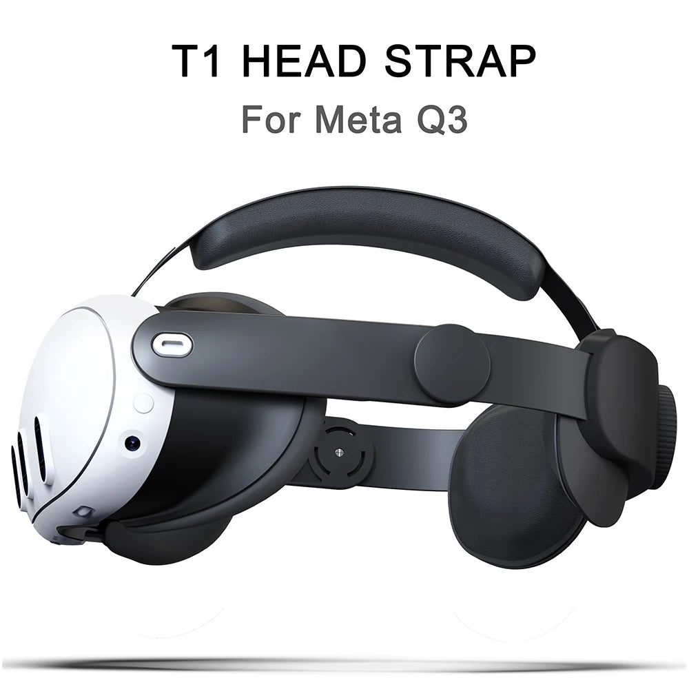 HUANDAI Design For Meta Quest 3/Oculus Quest 3 Elite Strap Adjustable Head Strap