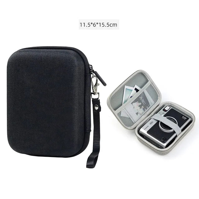 Travel Camera Bag For Fujifilm Instax Mini EVO Mini Link Smartphone Printer Shockproof Hard Shell Carrying Case