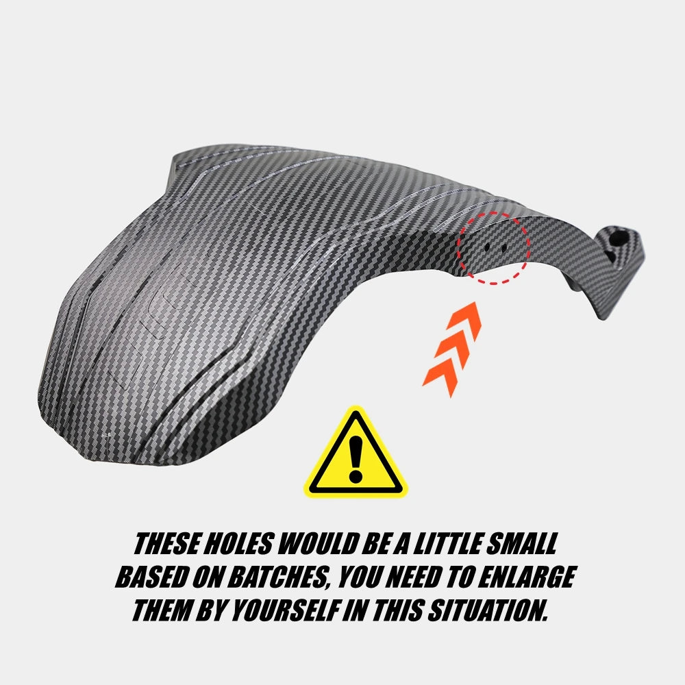Original Mudguard for TEVERUN Electric Scooter FIGHTER SUPREME 7260R Fender of Both Front & Rear 13-Inch Motor Splash Guard