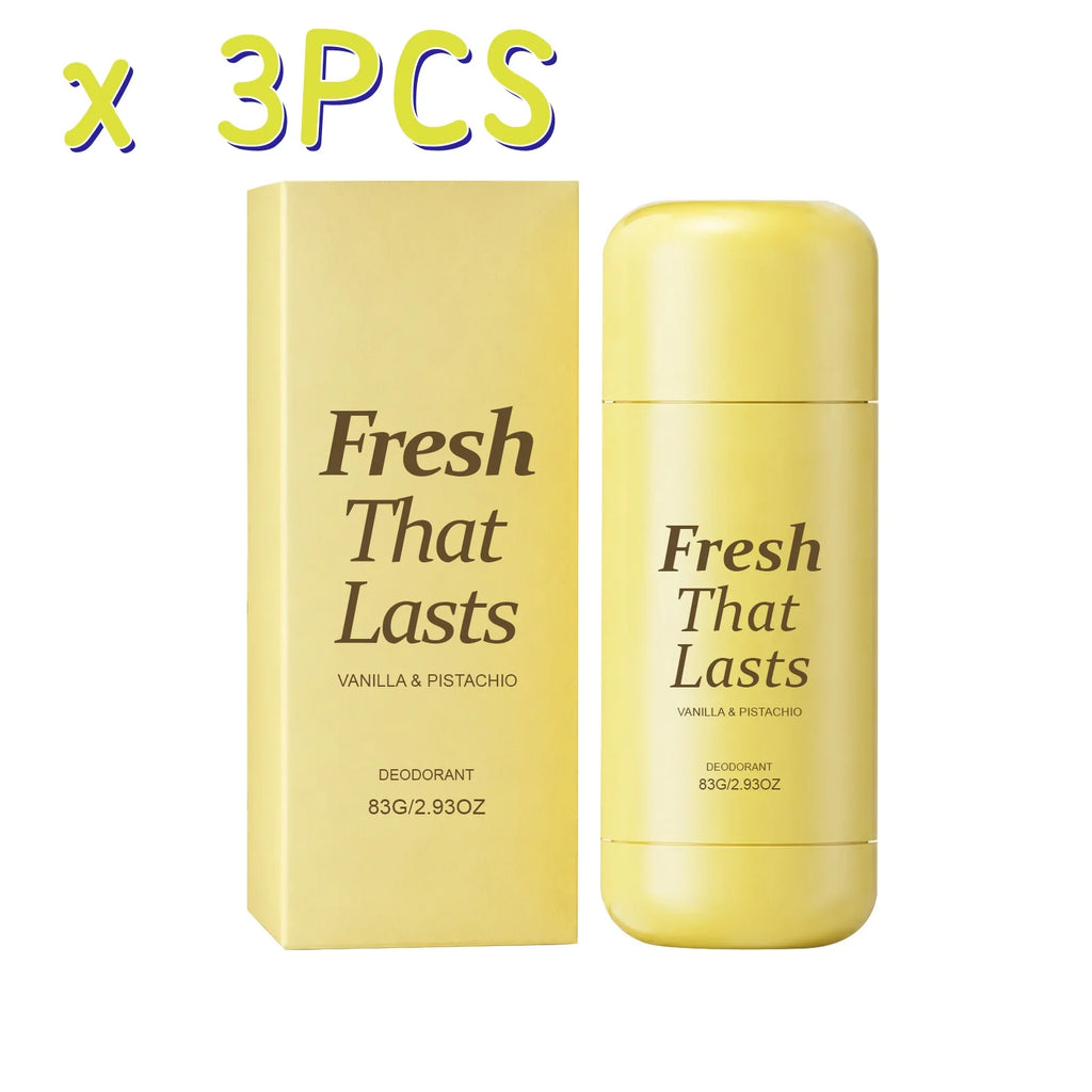 Vanilla Deodorant Stick For Men Women Anti Sweating Keep Dry Lasting Fragrance Remove Armpit Odor Refresh Antiperspirant Sticks