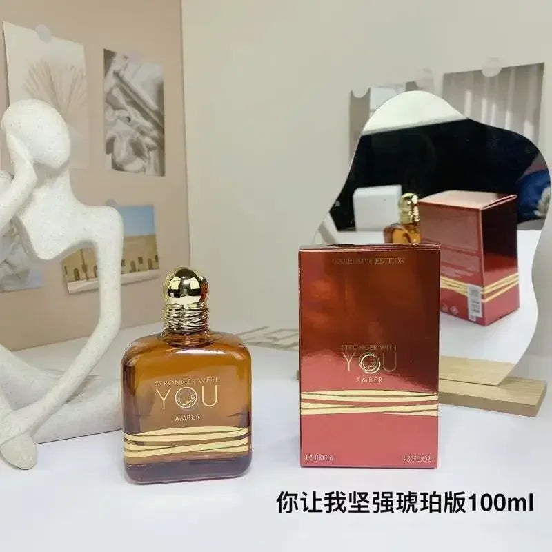 100ML Luxury Perfume Famous Brands Men's Cologne Long Lasting Fragrance Stronger With You Prerfume Absoluteiy Intense