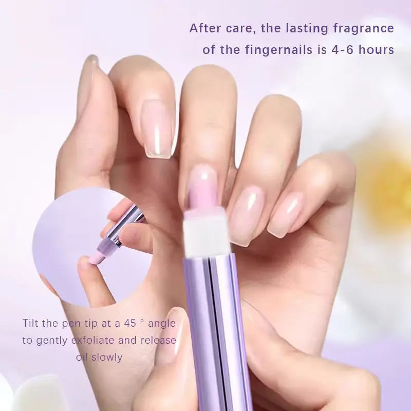 Nail Essence Pen, Lasting Moisturizing and Fragrance Retention, Moisturizing Nails, Easy to Carry, Personal Hand Care