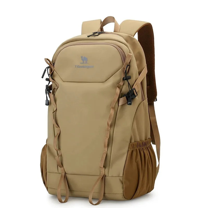 Men's Outdoor Large Capacity Backpack Travel Bag Women's Casual Hiking Bag Waterproof Lightweight Double Shoulder Bag