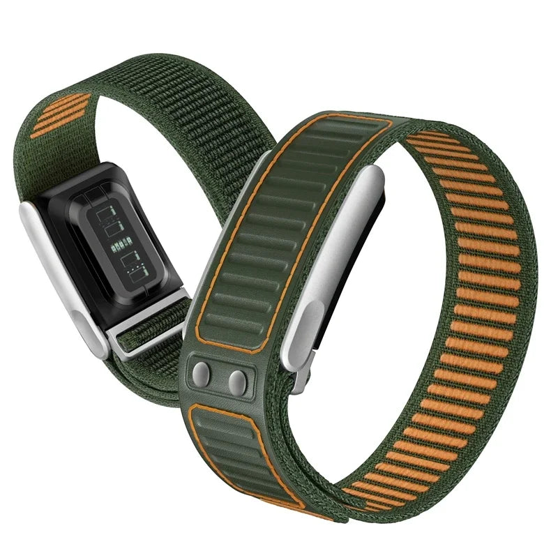 Adjustable Nylon Sport Loop Band For Whoop 5.0 Breathable Comfortable Wrist Strap For Workout Gym Army Replacement