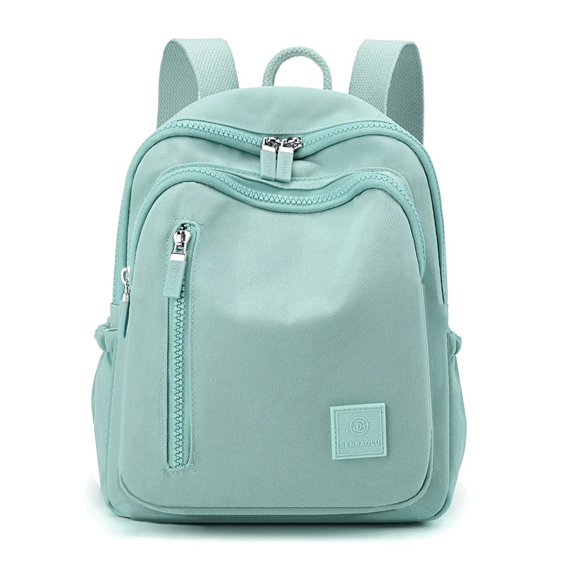 Waterproof Backpack for Women Travel One Shoulder Bag Designer Casual Backpack Lightweight Small Soft Anti Theft Sac Luxe Femme