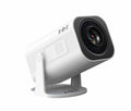 XGODY Mini 4K Projector, 720P Native 300 ANSI, Android 11 Short Throw Smart Projector  WiFi 6 BT5.4, 180° Stand, Auto Keystone for Home Theater Bedroom Gift