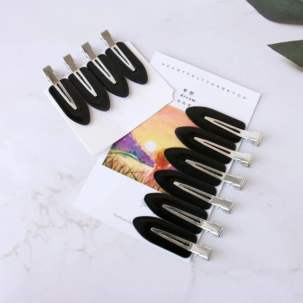 20pcs No Crease Basic Hair Clips for Women Girls Hair Styling Makeup No Bend Hairpins Barrettes Fashion Hair Accessories